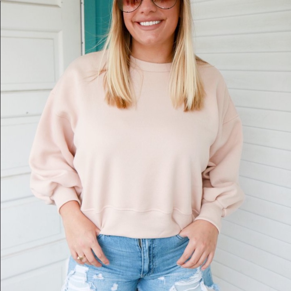Dusty Blush Sweatshirt